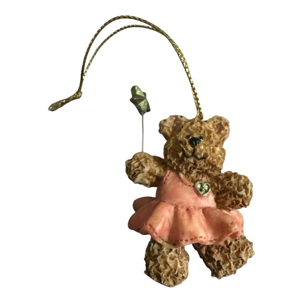 Vintage Very Rare Kurt Adler Snow Bearies Whimsical Fairy With Star Wand NIB